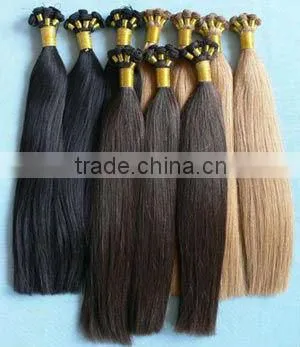 hand tied weft blonde curly remy weft hair extension body wave 100% human hair