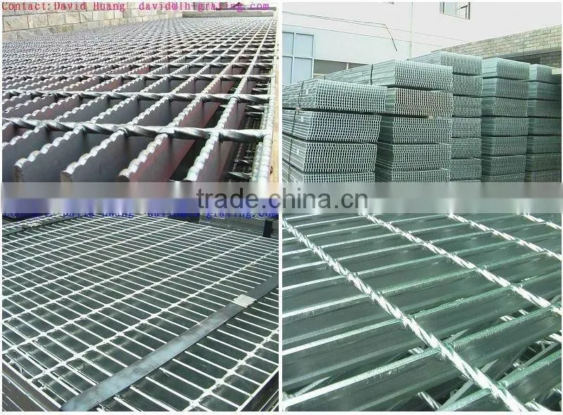 galvanized trench floor grating