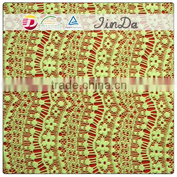 2014 new design stylish 100% nylon jacquard lace form china