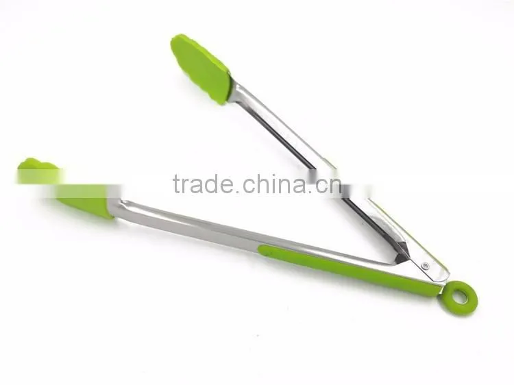 Stainless steel bakery tongs for wholesale