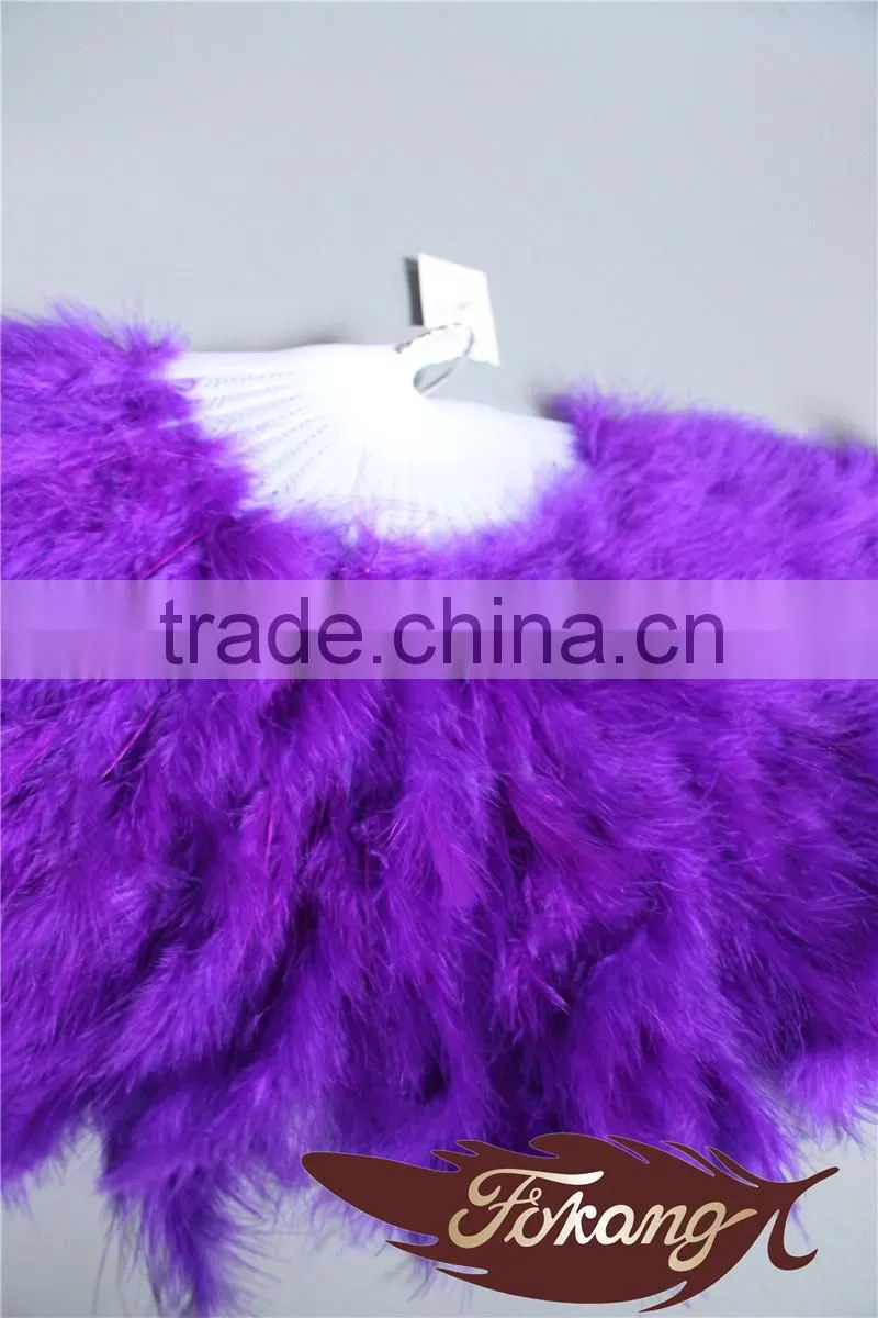 Wholesale Feather Fan Turkey Feather Fan For Party Dance Show