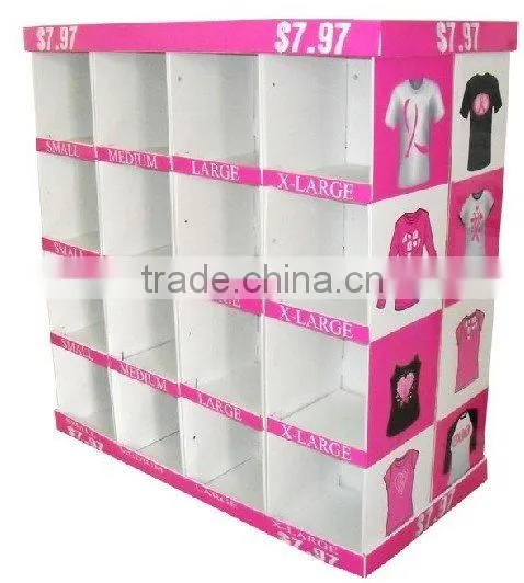 2011 new design cardboard display