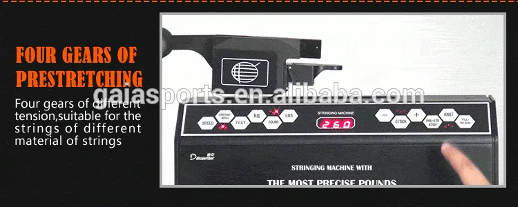 Computer elelctronic badminton racquet stringing machine (head) D8198