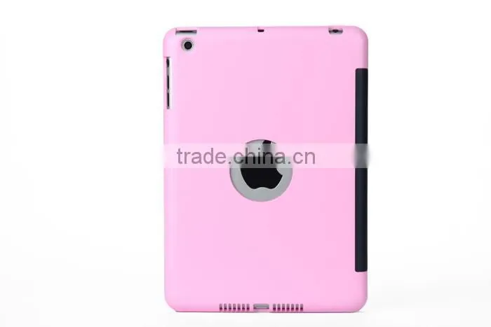 Bluefinger Ultra-slim portable Bluetooth keyboard case for iPad Mini ABS material