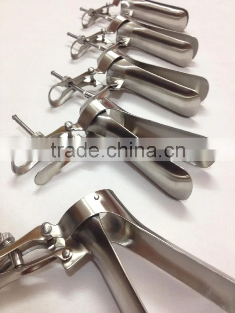 Graves Vaginal Speculum , Stainless Steel CE , Gynecology Instruments