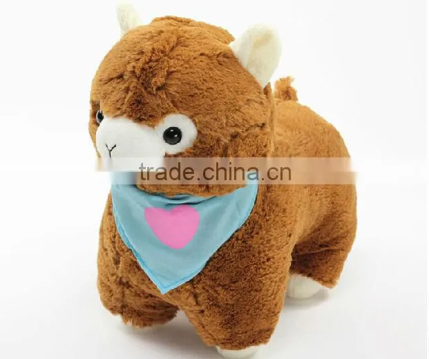 China plush toy factory custom toy alpaca