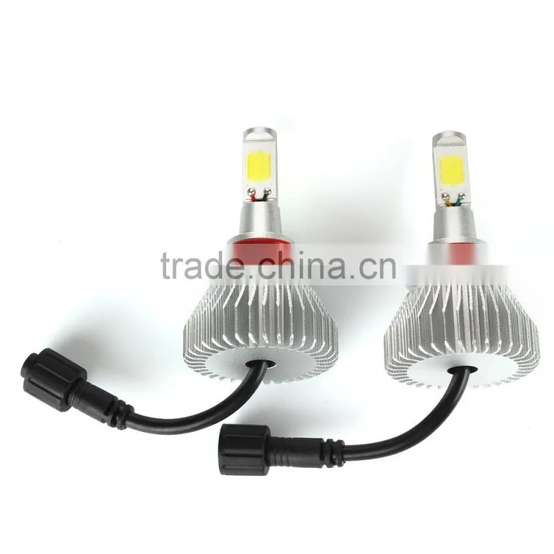 Factory sale H1 H3 H7 H11 9005 9006 car led headlight conversion kit 28W 2200LM