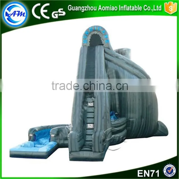 New design crazy floating banzai inflatable water slide for sale