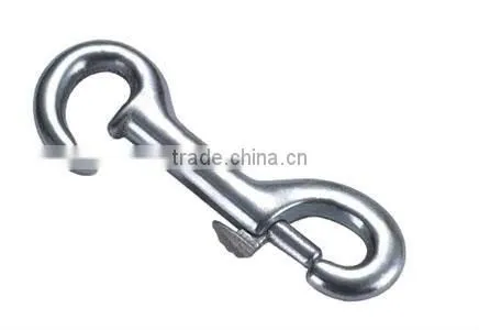 ZINC PLATED OPEN EYE DIE CAST SNAP HOOK
