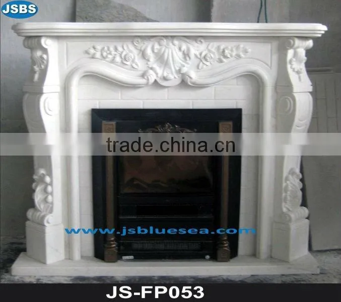 White Marble Fireplace Frame JS-FP006Y- more photos for chosing!