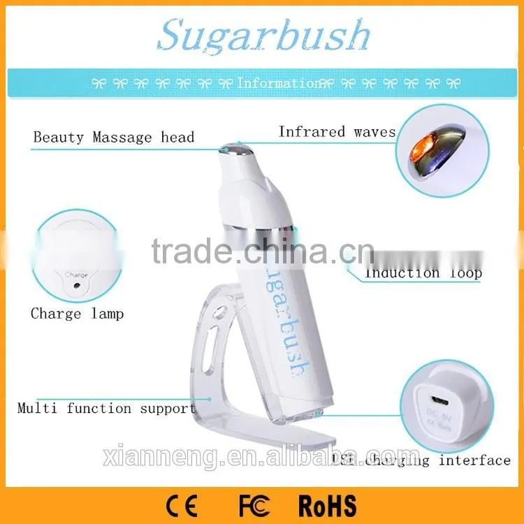 Fashionable Rechargeable Home use eye anti-wrinkle care massage Removal of Dark Circle