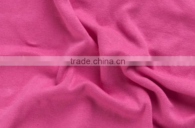 2016 Special Supply 100% Cotton Slub Knitted Hosiery Fabric 2*2 rib