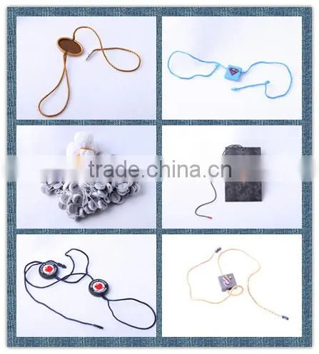 Hot Sale Custom Plastic Seal Tag String Locks Hang Tag String