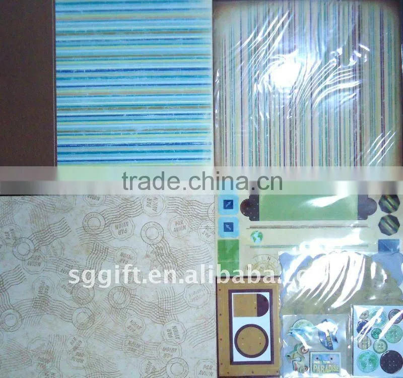 12*12 Boxed Scrapbook Album Kit