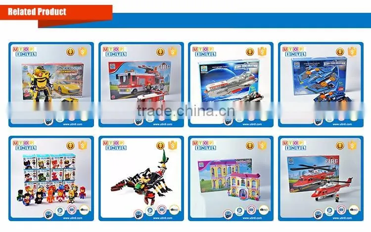 Hot Selling figure block toys plastic cube building block puzzle new design
