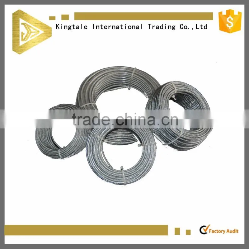 ungalvanized wire rope stock