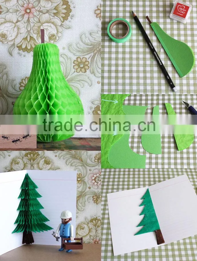 tissue paper pom pom flowers