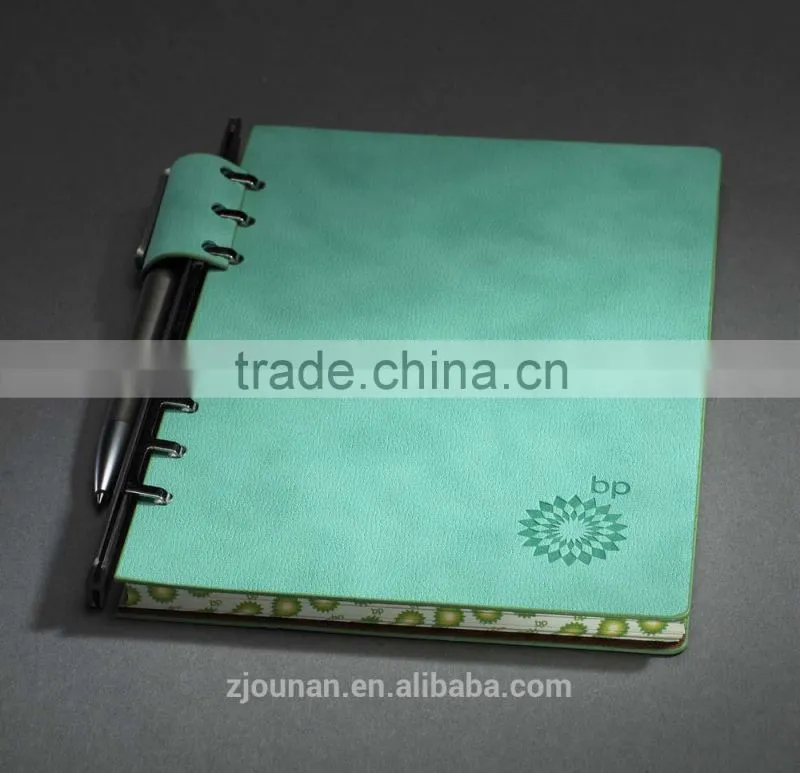 Leather Notebook with Logo Embossed