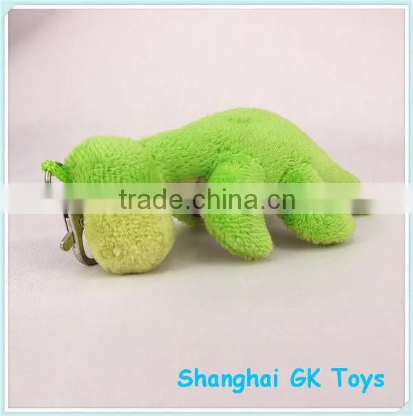 Plush Green Crocodile Keychain