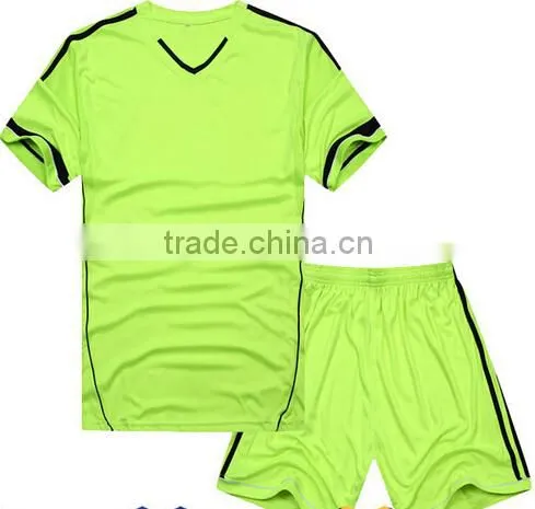 custom dry fit fluorescent men sportswear football suit