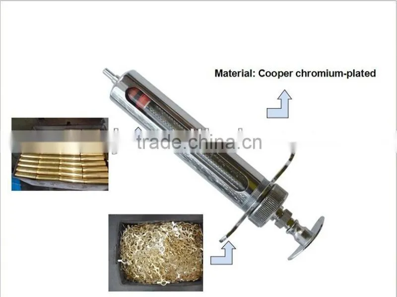 Luer Lock Metal syringe, Industry Metal syringe, star Brand injector WJ302