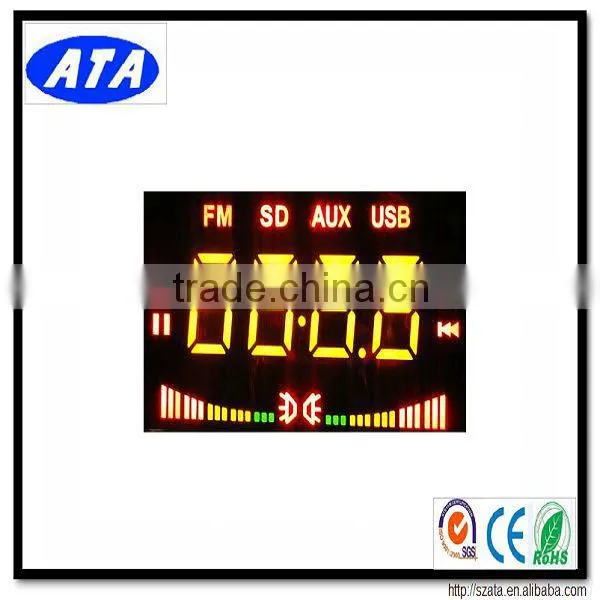 Elegant shape 0.4inch led 7 segment 3 digits numeric display