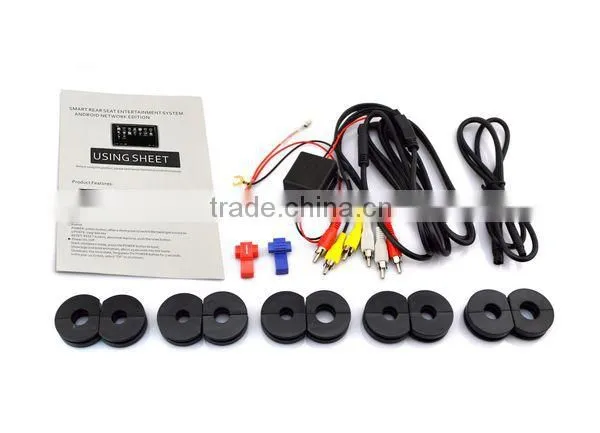 Easy Installation Hanging Headrest Monitor Support DVD/WIFI/USB/SD Card