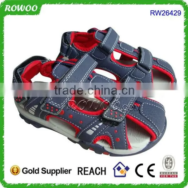Good quality Summer children beach sandal with closed toe