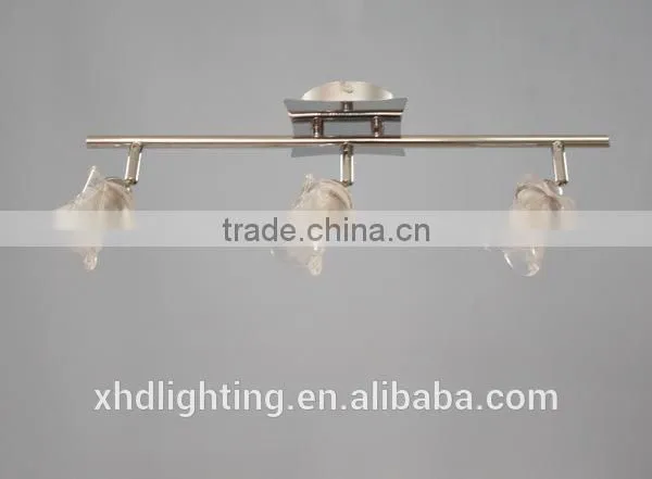 Zhongshan XHD 3 heads European iron ceiling lamp modern Ceiling lamp with light source