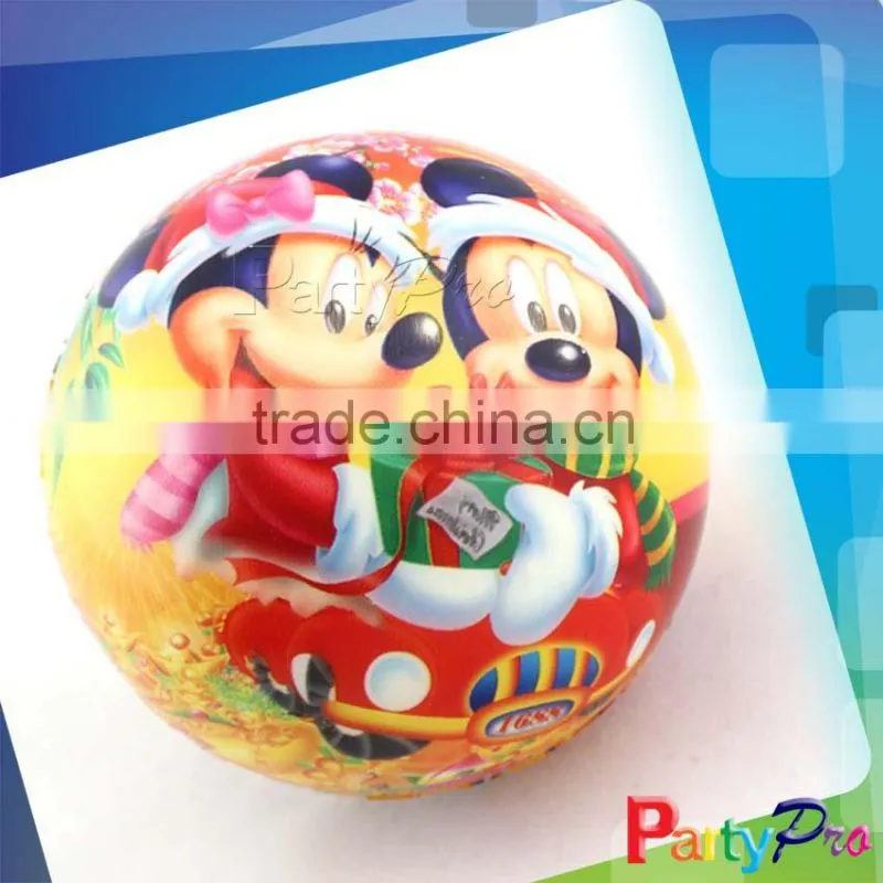 Partypro 2016 New Hot Sale PU FOAM Colorful Logo Print Foam Ball