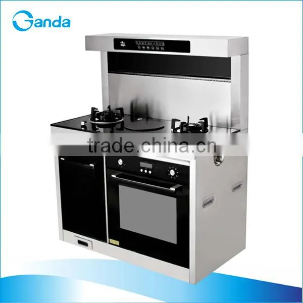 Stainless Steel/Glass Top Panel Integrate Cooking Hob (GT-IRG01)