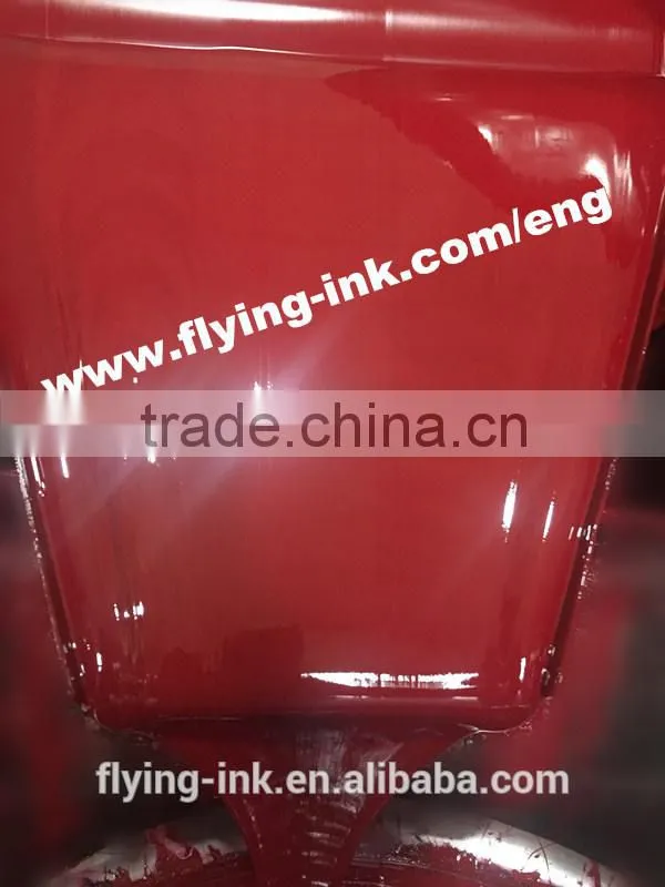 Magenta Sublimation ink on offset press
