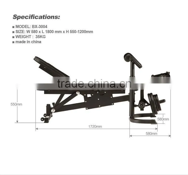 BK-3004 FID BENCH / DOWN MOVE BID BENCH