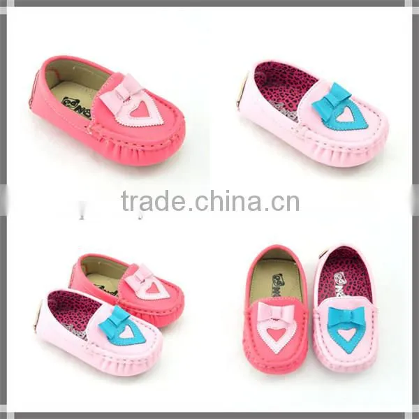 Hot selling new fashionable boat shoes for baby girl