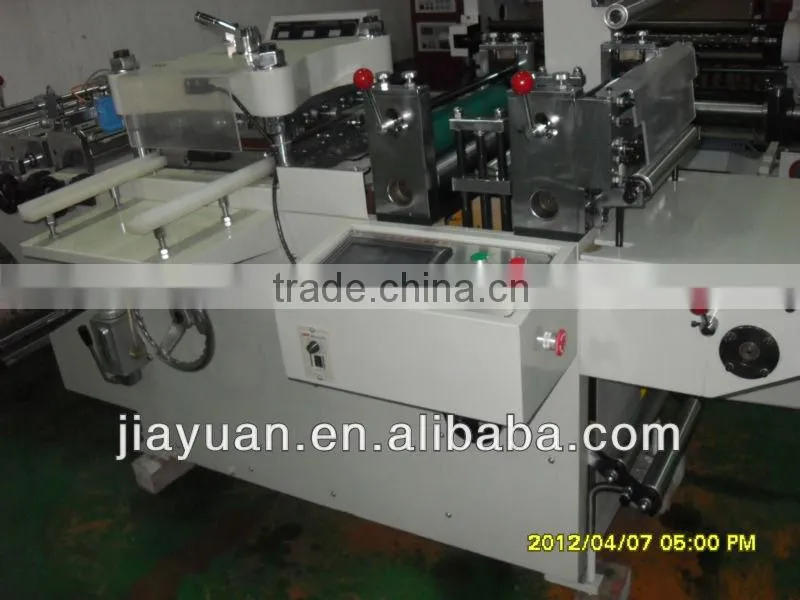 excellent quality printed label die cutting machine