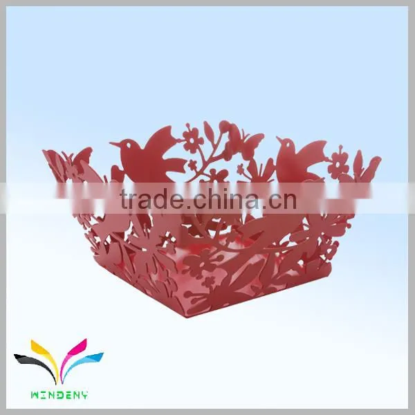 House hold metal bird pressed cheap caster waste bin caster