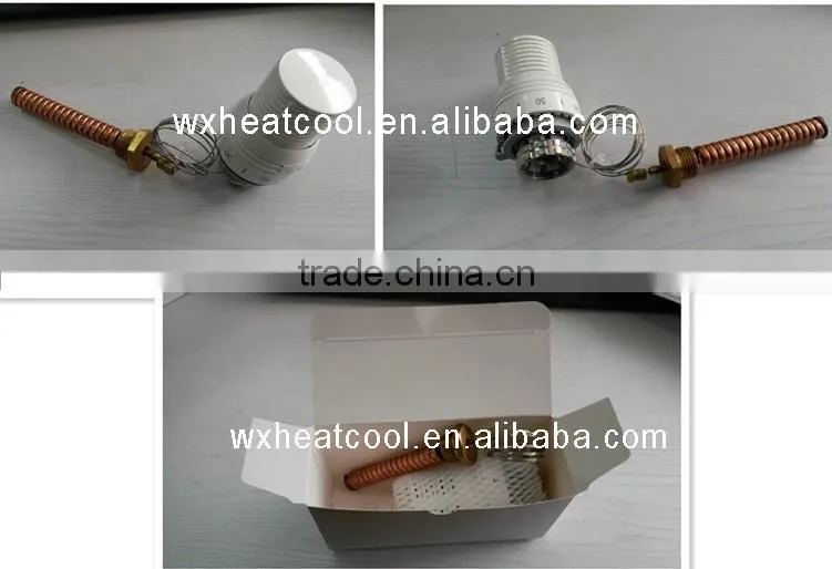 Remote capillary thermostats