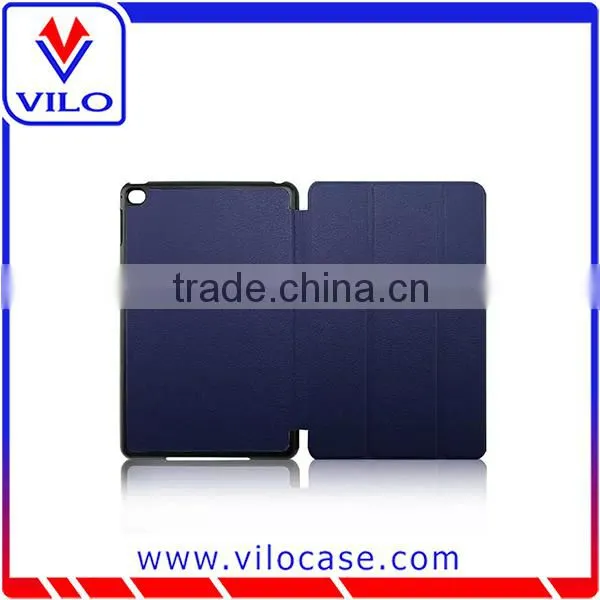 2015 Edition Ultra Slim-Fit Smart flip leather Cover for iPad mini 4