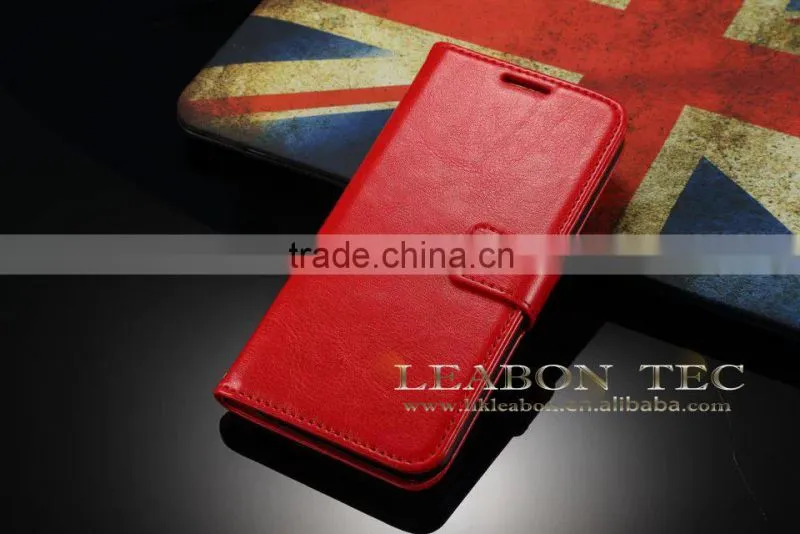 2015 Hot Selling Item Coach Wallet and Phone Case New Galaxy S6 Luxury Leather Case for S6 Case