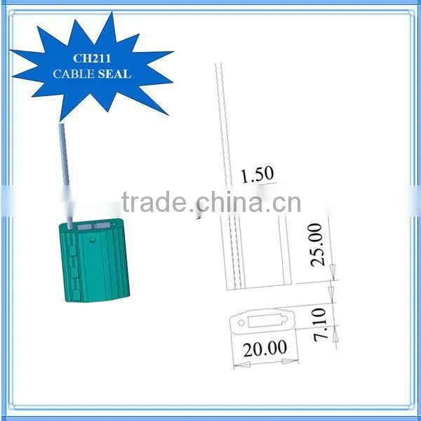 CH211 pull tight tamper proof wire cable seal