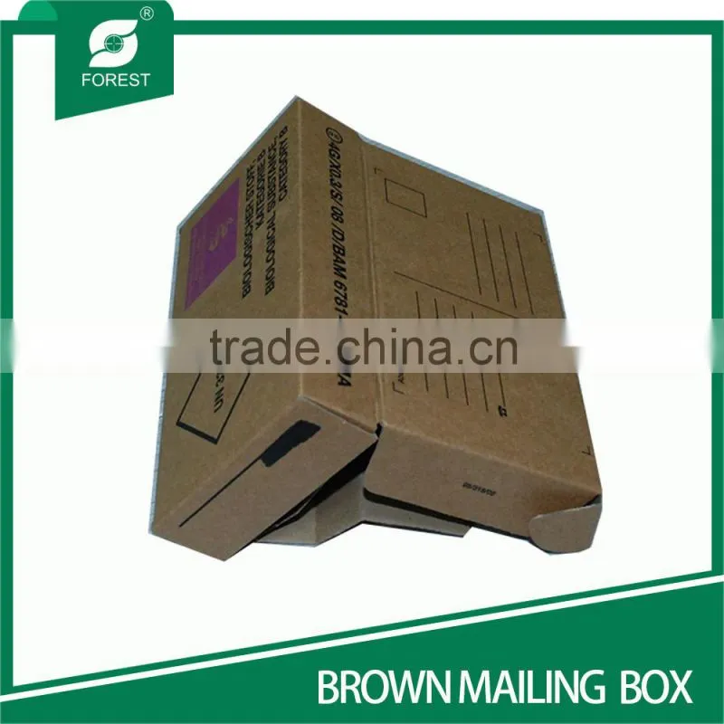 CUSTON PRINTING BROWN PAPER MAILING BOX