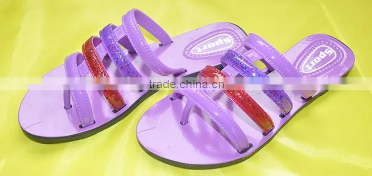 Newest fashion white ladies flip flops