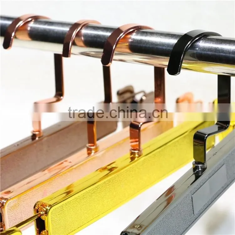 Luxury thin plastic adult hanger for pants display