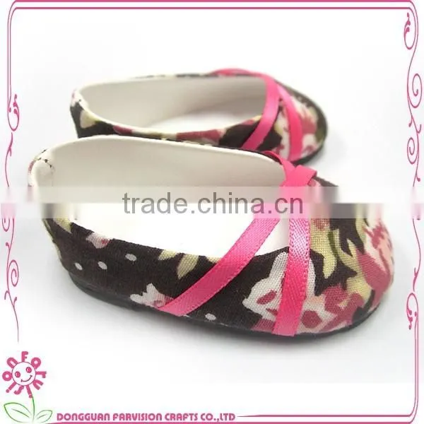 Cute doll accessories shoes wholesale Custom doll shoes for 18 inch dolls