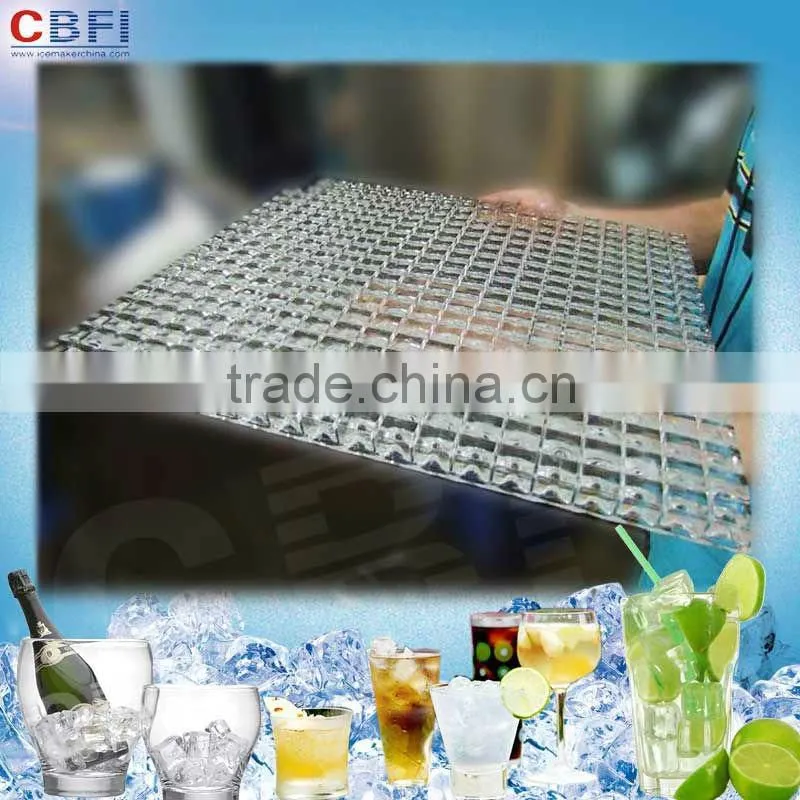 Commercial ice cube machine to make crystal and edible ice