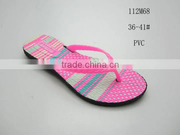 cheap and functional pvc foam shoe with brown sole