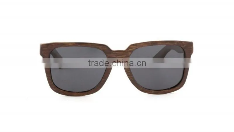 100% Handmade Custom Logo Style Polarized Lens Bamboo Wooden Sunglasses & Bamboo Case