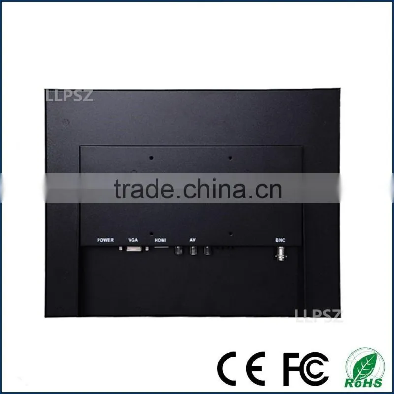 12 inch LED Monitor With HDMI, VGA, BNC input 1024x768 Native Resolution