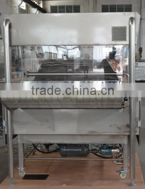 enrobing machines with cooling tunnel