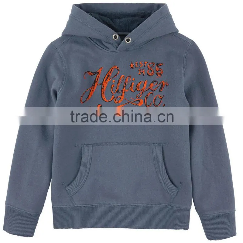 Screen printing fleece hoodie customized
